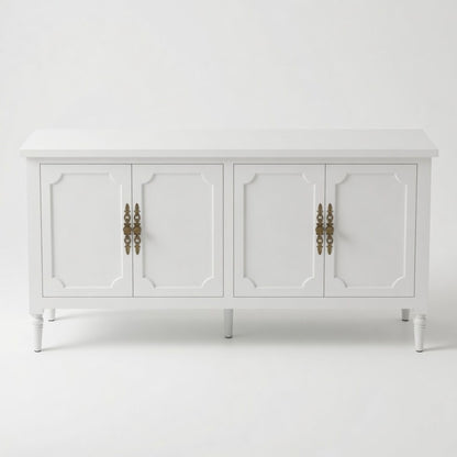 Vintage Buffet Cabinet With Adjustable Shelves