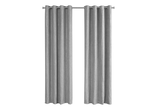 2 Pieces Set, Curtain Panel, Room Darkening, Grommet