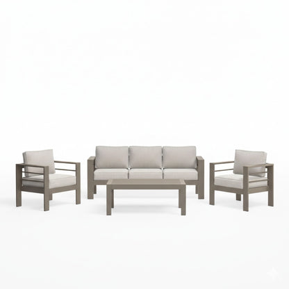 Outdoor Patio Set All-Weather & Thick Cushions