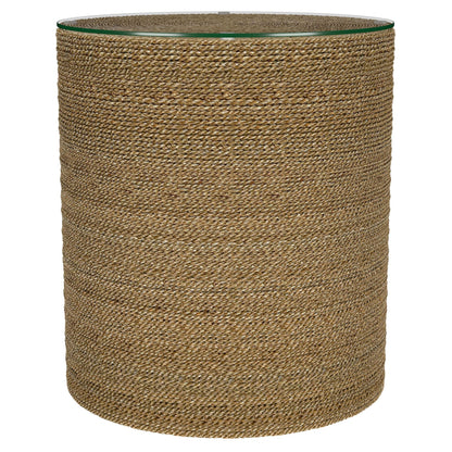 Burma - Round Side Table - Light Brown