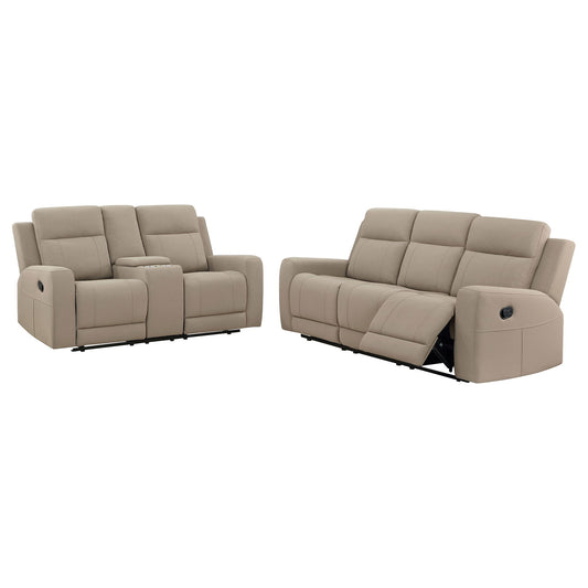 Slater - Reclining Sofa Set With Manual Recline