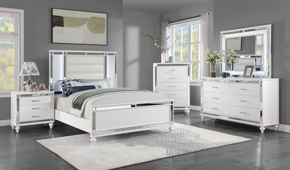 B224 - Nightstand - White Gloss