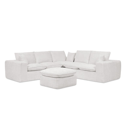 Sectional Sofa With Moveable Ottoman