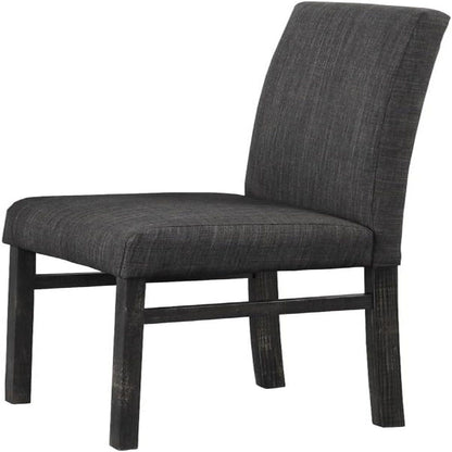 Transitional Upholstered Dining Chair For Kitchen (Set of 2)