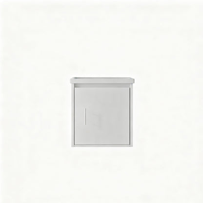Floating Bathroom Vanity Combo, Wall Mounted Cabinet With Sink & Soft Close Doors For Small Bathrooms