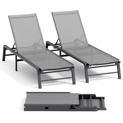 Chaise Lounge Outdoor (Set of 2)