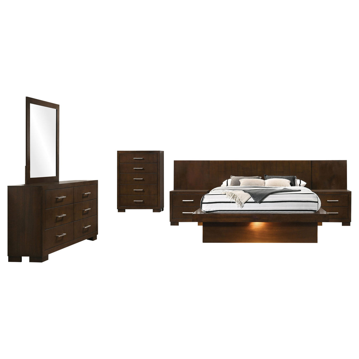 Tokyo - LED Bedroom Set