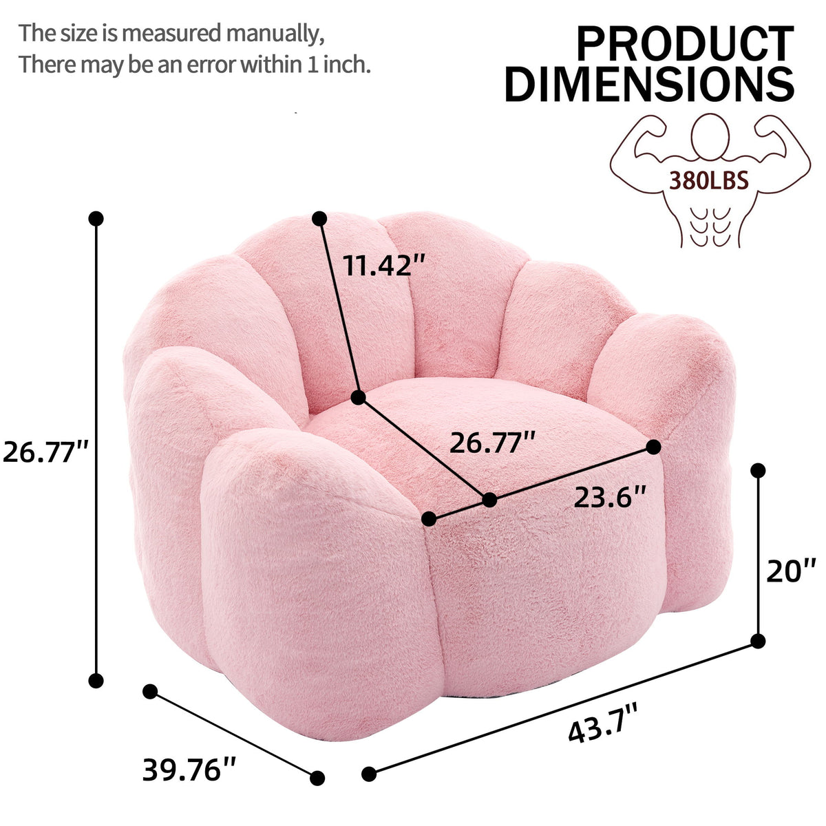 Lotus Style Compression Sofa With Pull Ring