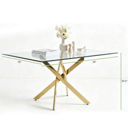 Modern Rectangular Table For Dining Room