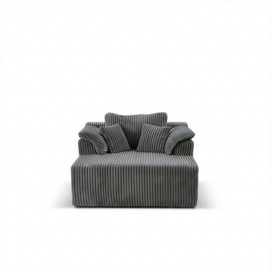 Chaise Lounge Chair, Deep Seat Sleeper Couch For Living Room