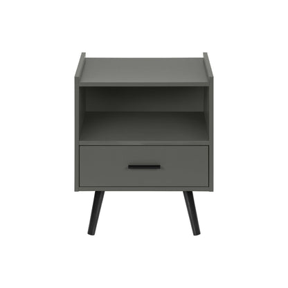 Modern Accent Table With Storage Drawer