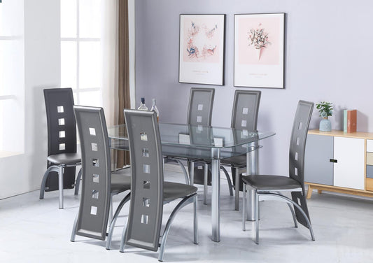 D325 - Dinette Table - Silver