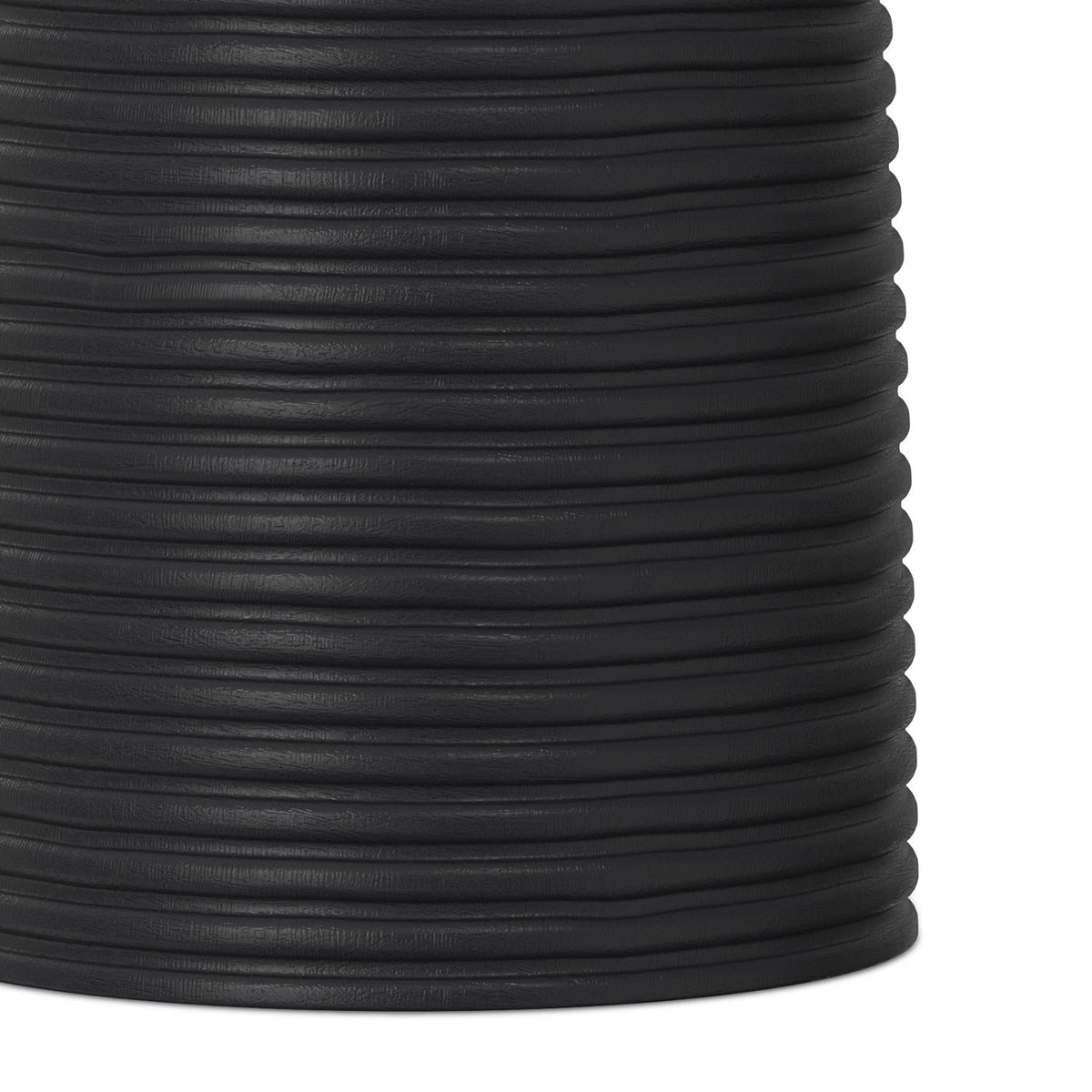 Boyd - Ribbed Accent Table - Black