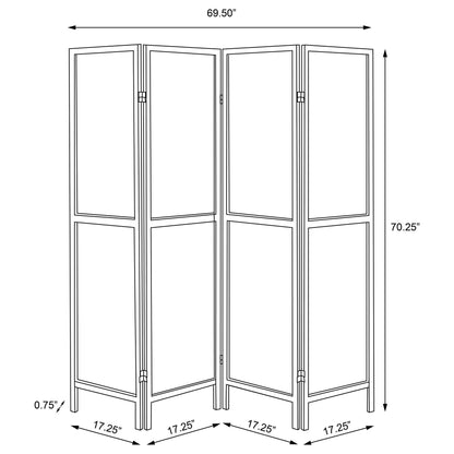 4 Panel Folding Screen