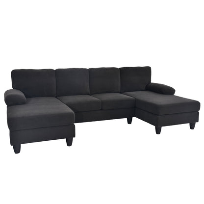 U-Shaped Sofa With Dual Chaise
