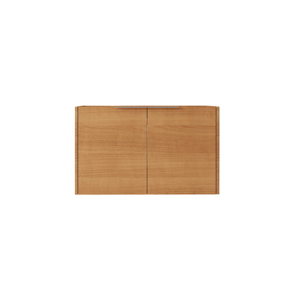 Floating Bathroom Vanity Cabinet & Soft Close Double Doors, Spacious Interior Storage, Wall Mounted, Cabinet Only