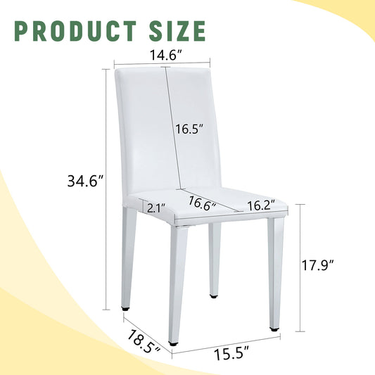 Elegant Upholstered Chairs & Metal Legs