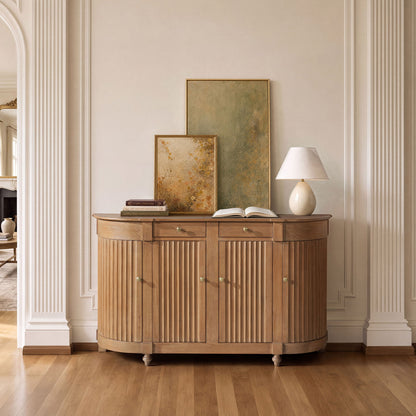 Camille - Side Table - Brown