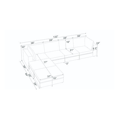 Reversible Modular Sectional