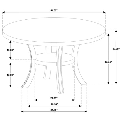 Tyler - Round Dining Table Set