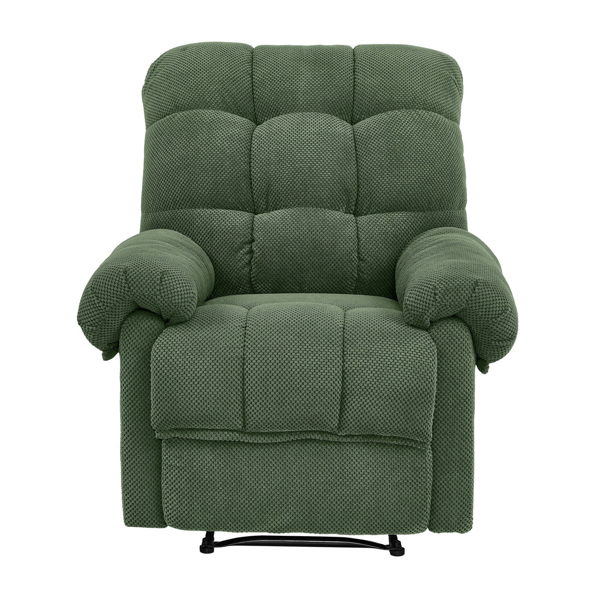 Manual Recliner, Padded Footrest