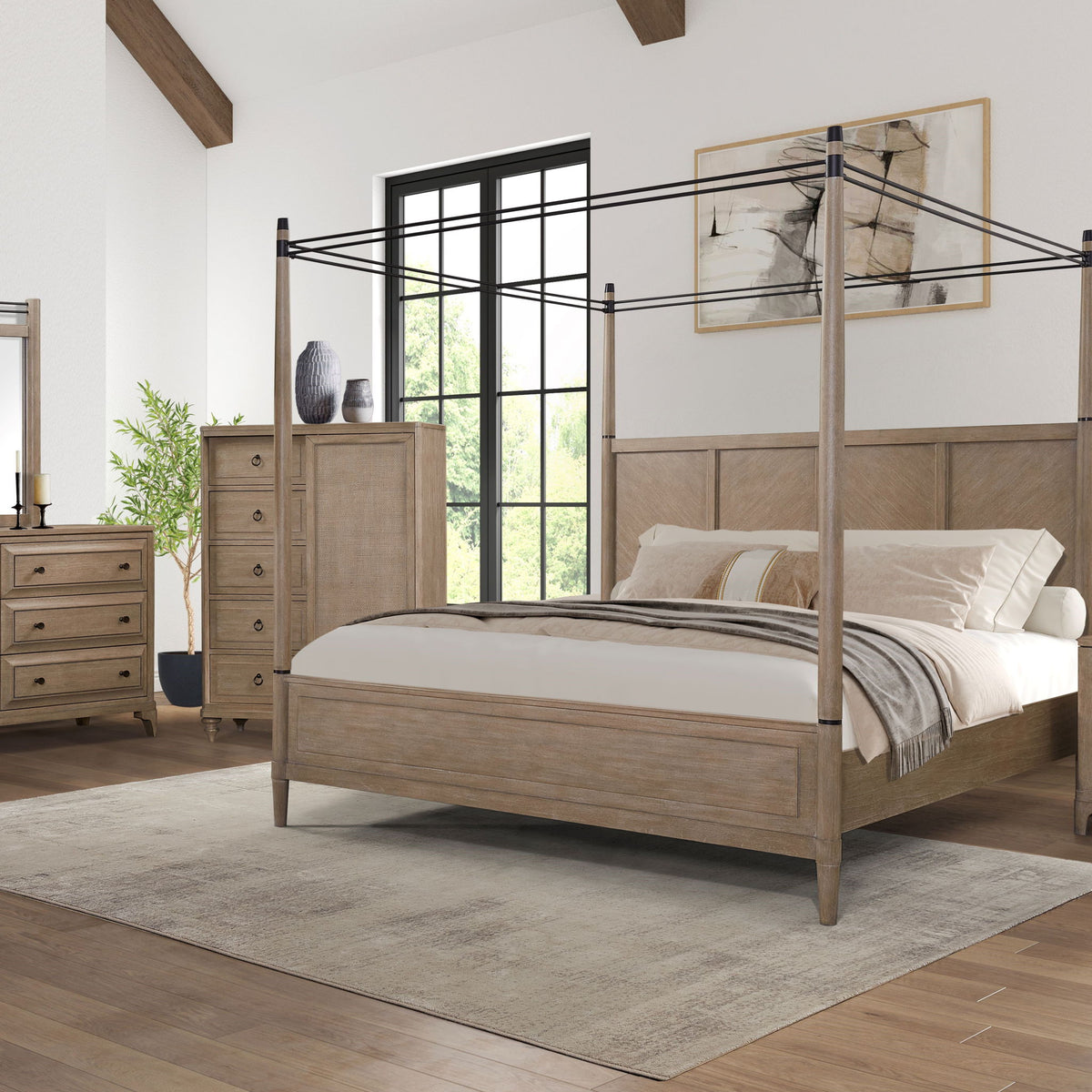2 Drawer Nightstand - Sand