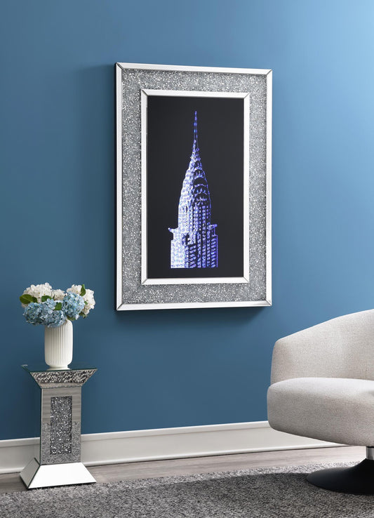 A2000 - LED Wall Art (Color Changing) - Silver