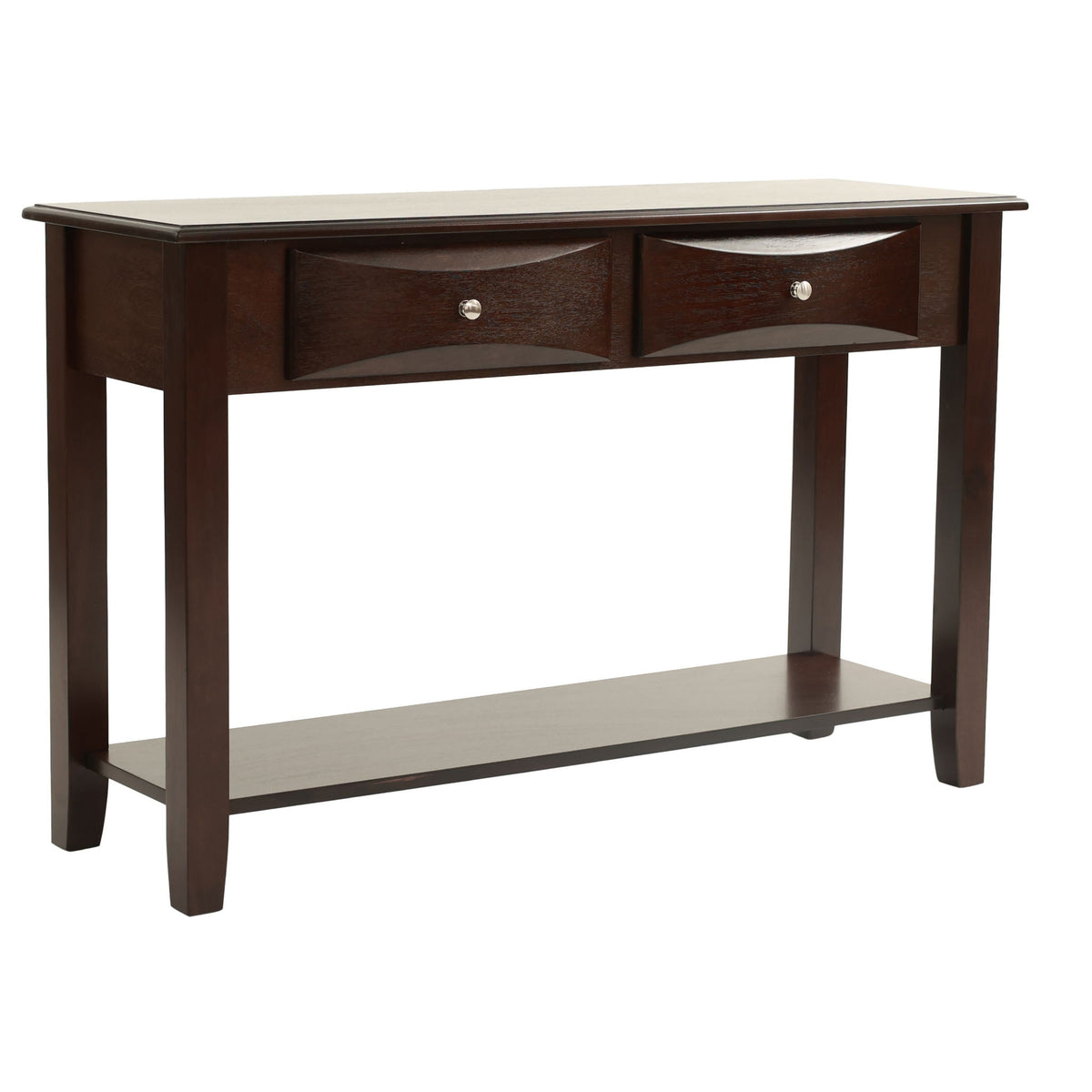 Simple Style Table With Shelf