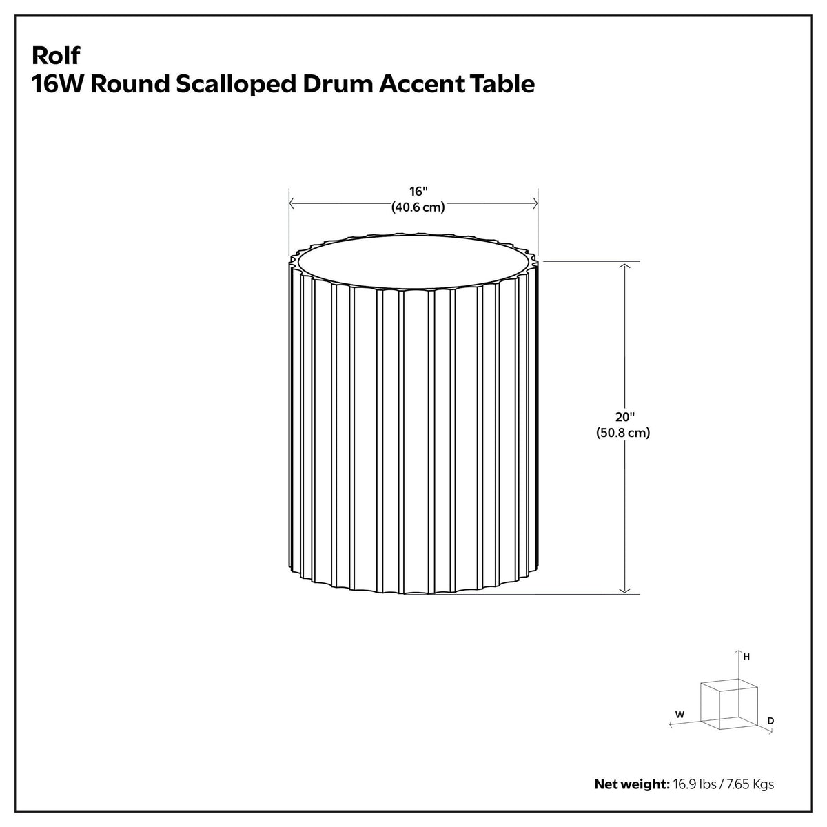 Rolf - Side Table