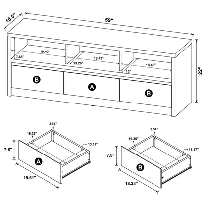O'Brien - TV Stand Media Console