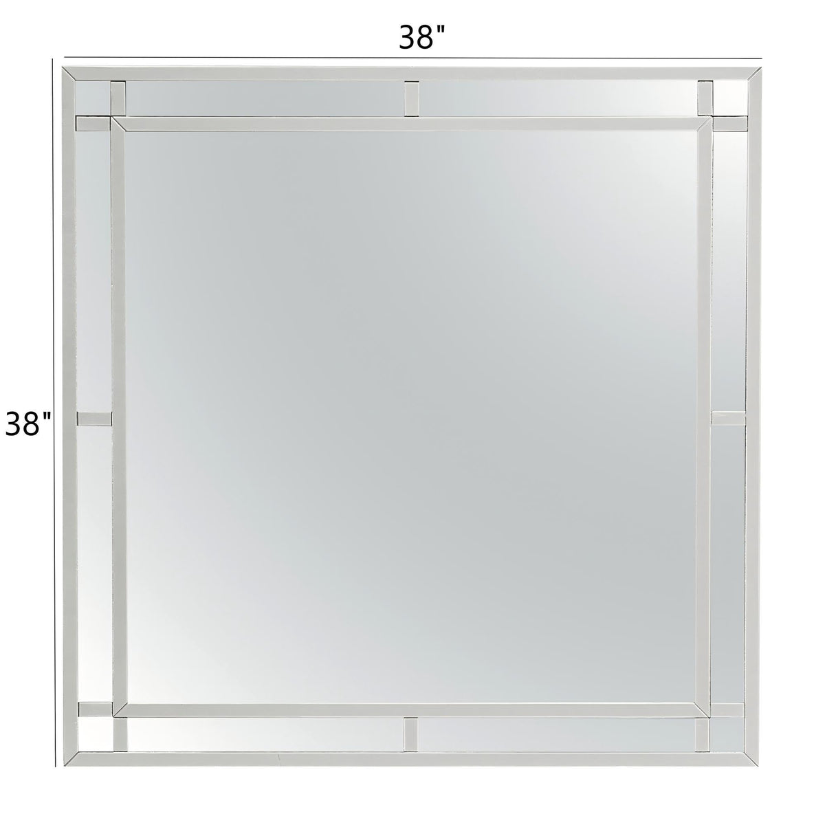 Madison - Mirror - Silver Champagne