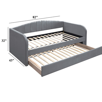 Modern Day Bed Trundle With Slat Support