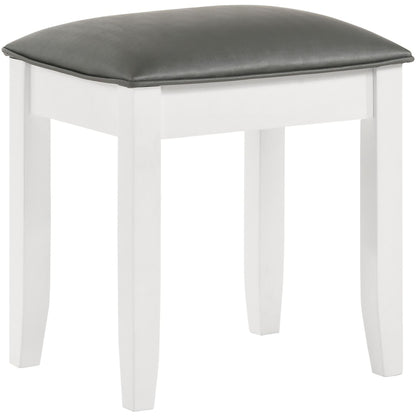 Vanity Stool With Padded Seat
