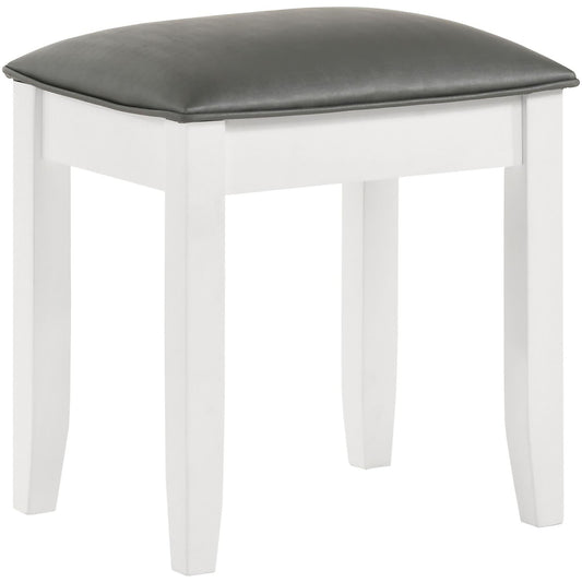 Vanity Stool With Padded Seat