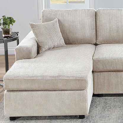 Modern Design Sectional Set With Right And Left Arm Chaise
