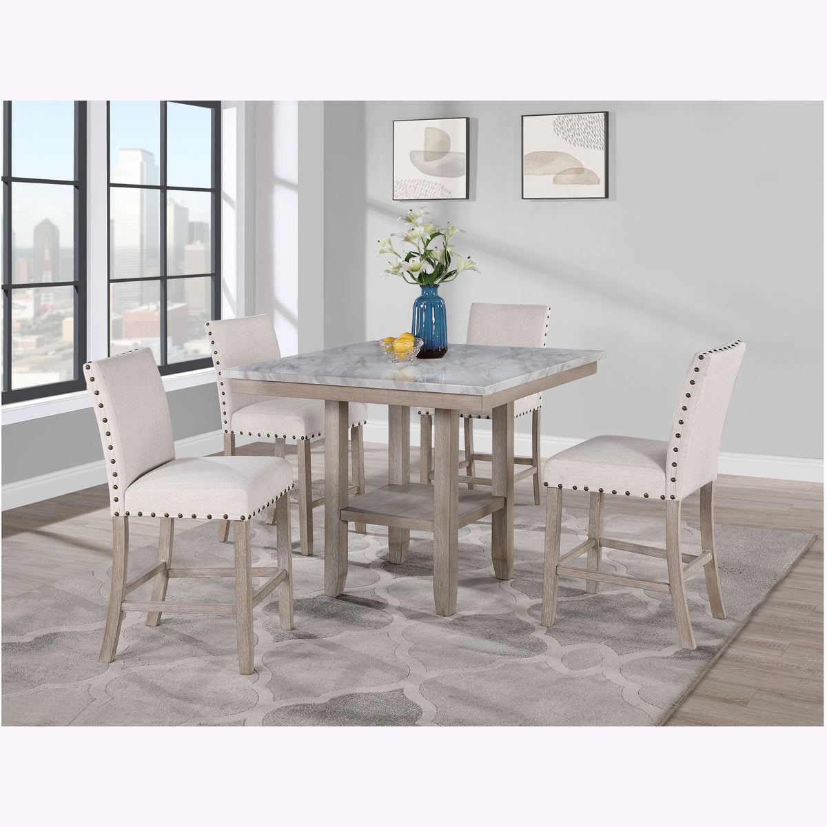 Claui - Bar Table - Natural