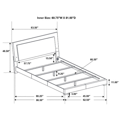 Dulcey - Bedroom Set & LED Lighting