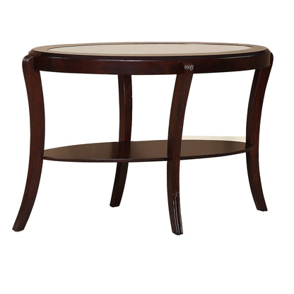 Table With Tempered Glass Shelf