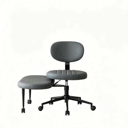 Ergonomic Cross Legged Office Chair With Back Support