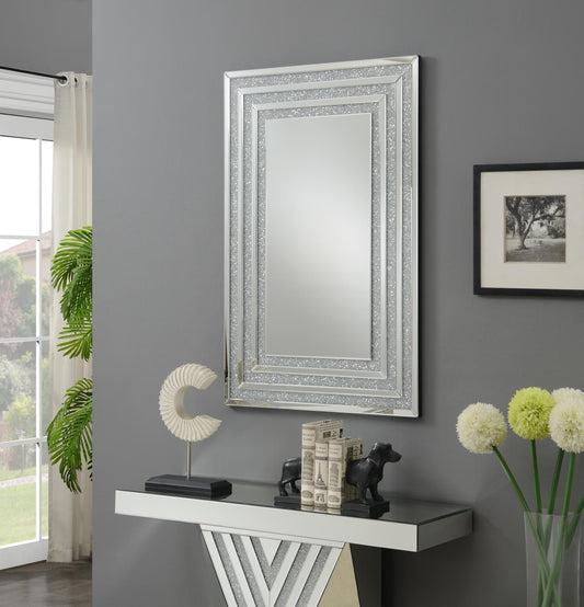 G-425-WM - Glamour Wall Decor Mirror - Silver