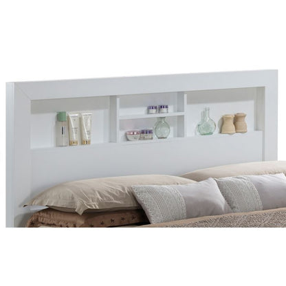 Bed With Transitional Design Stylish
