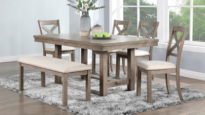 D112 - Dining Table - Gray