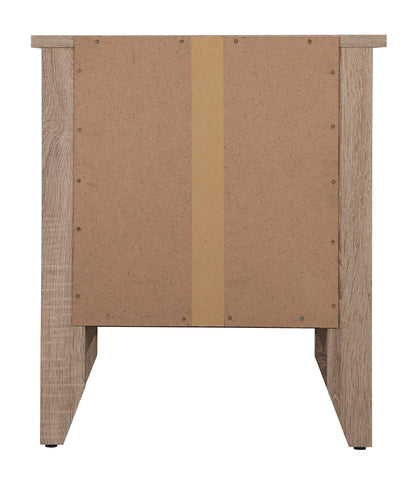 Roller Drawer Glides Nightstand