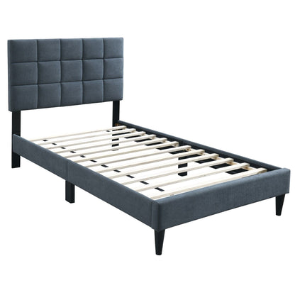 Modern Bed With Adjustable Headboard