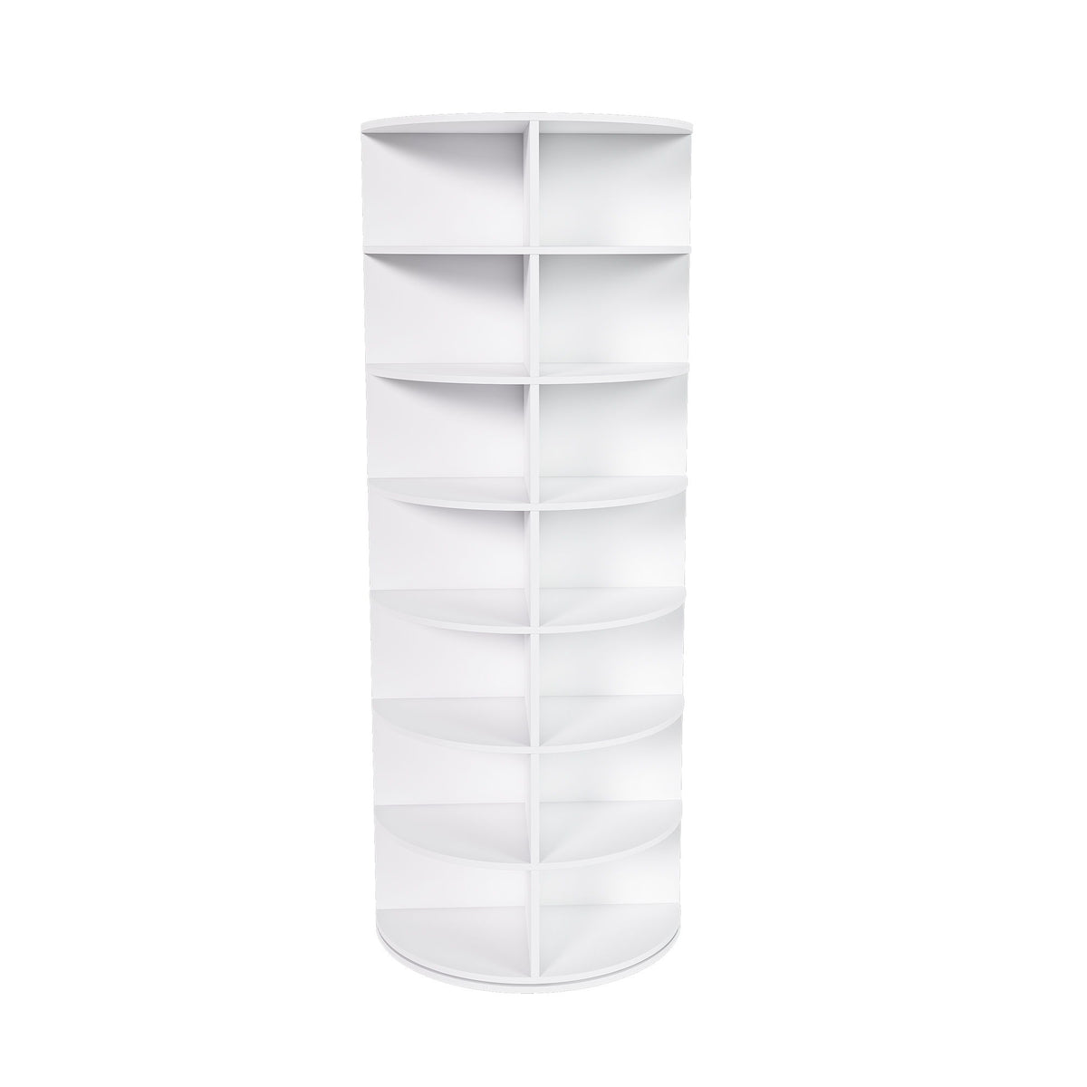 Rotating Shoe Rack Tower
