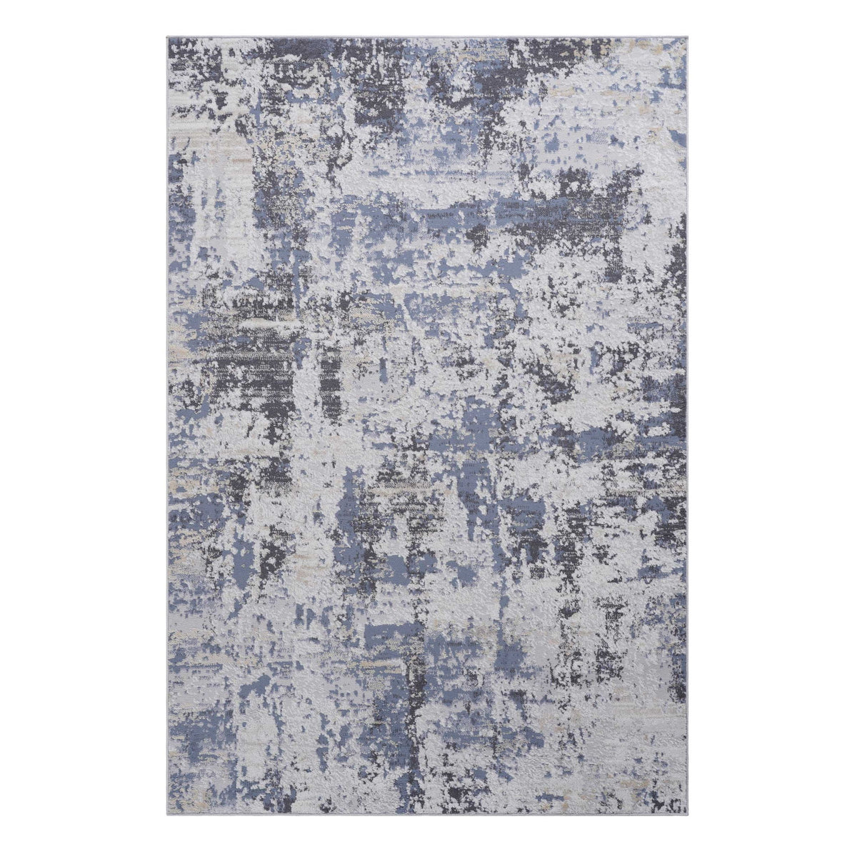 Payas - 6' X 9' Abstract Area Rug - Gray