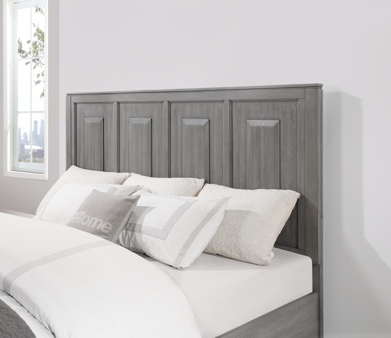 Gray Queen Bed – B237-Q
