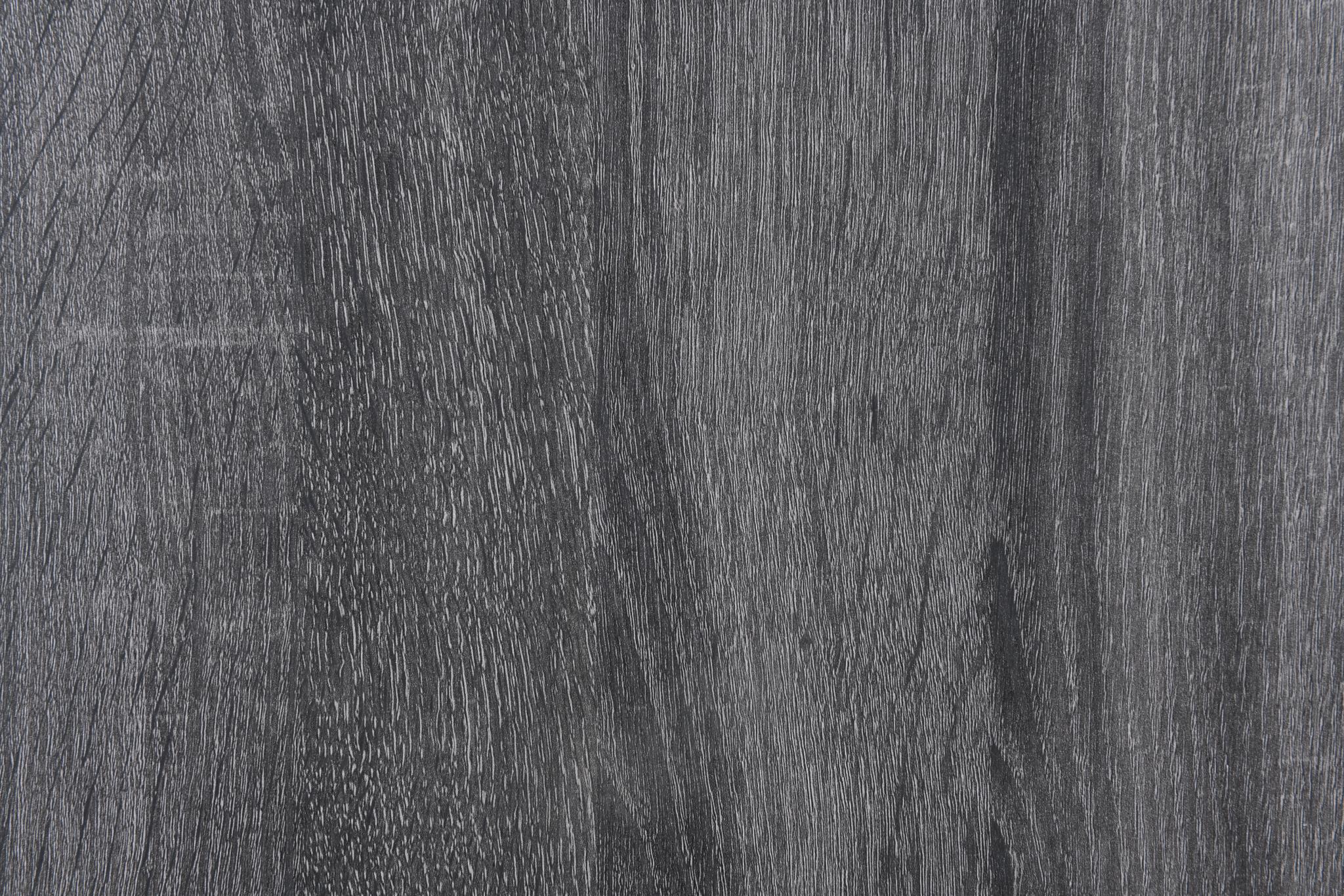 Rustic Dark Gray Queen Bed Frame - B519-Q