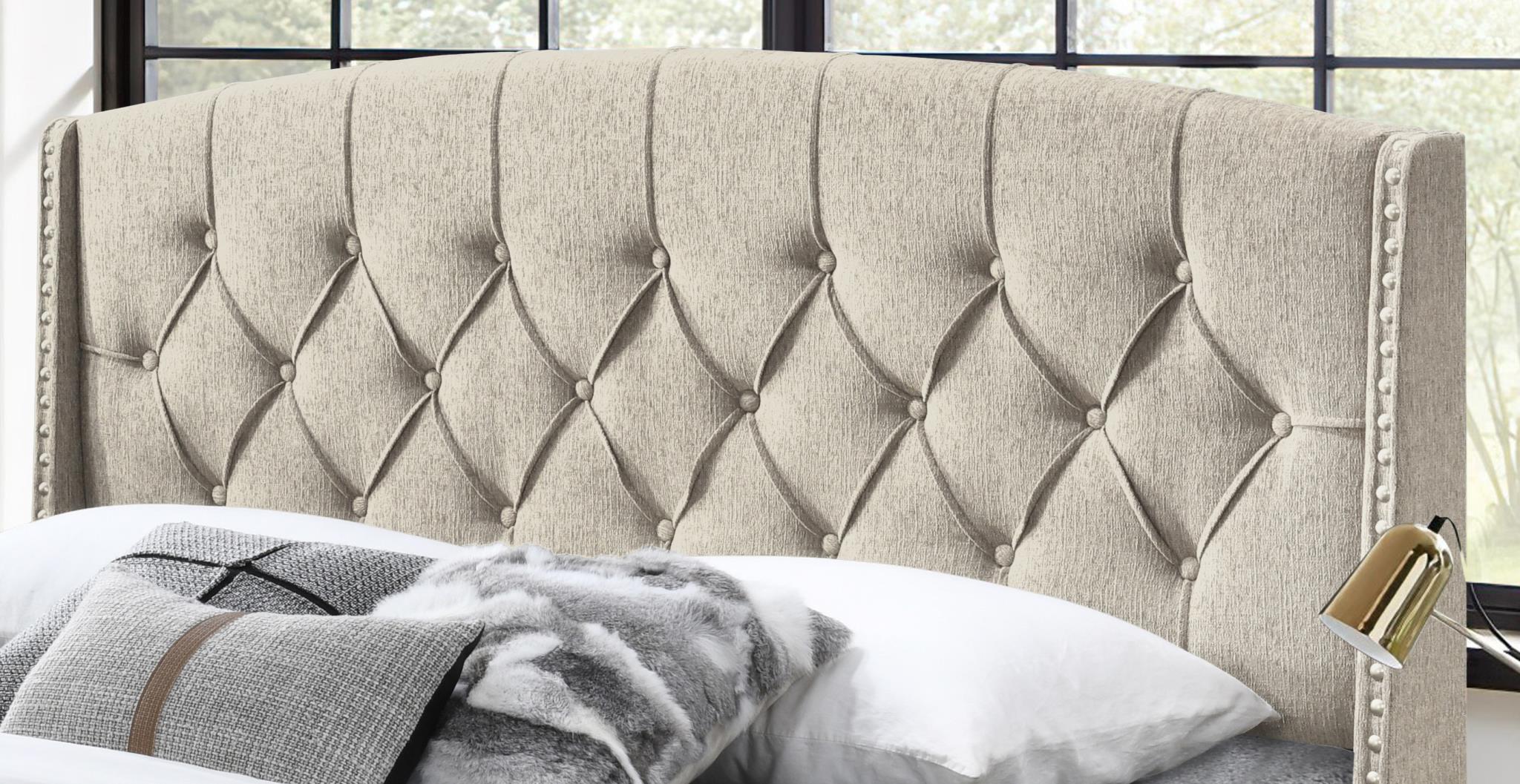 Beige Twin Bed - B596-T