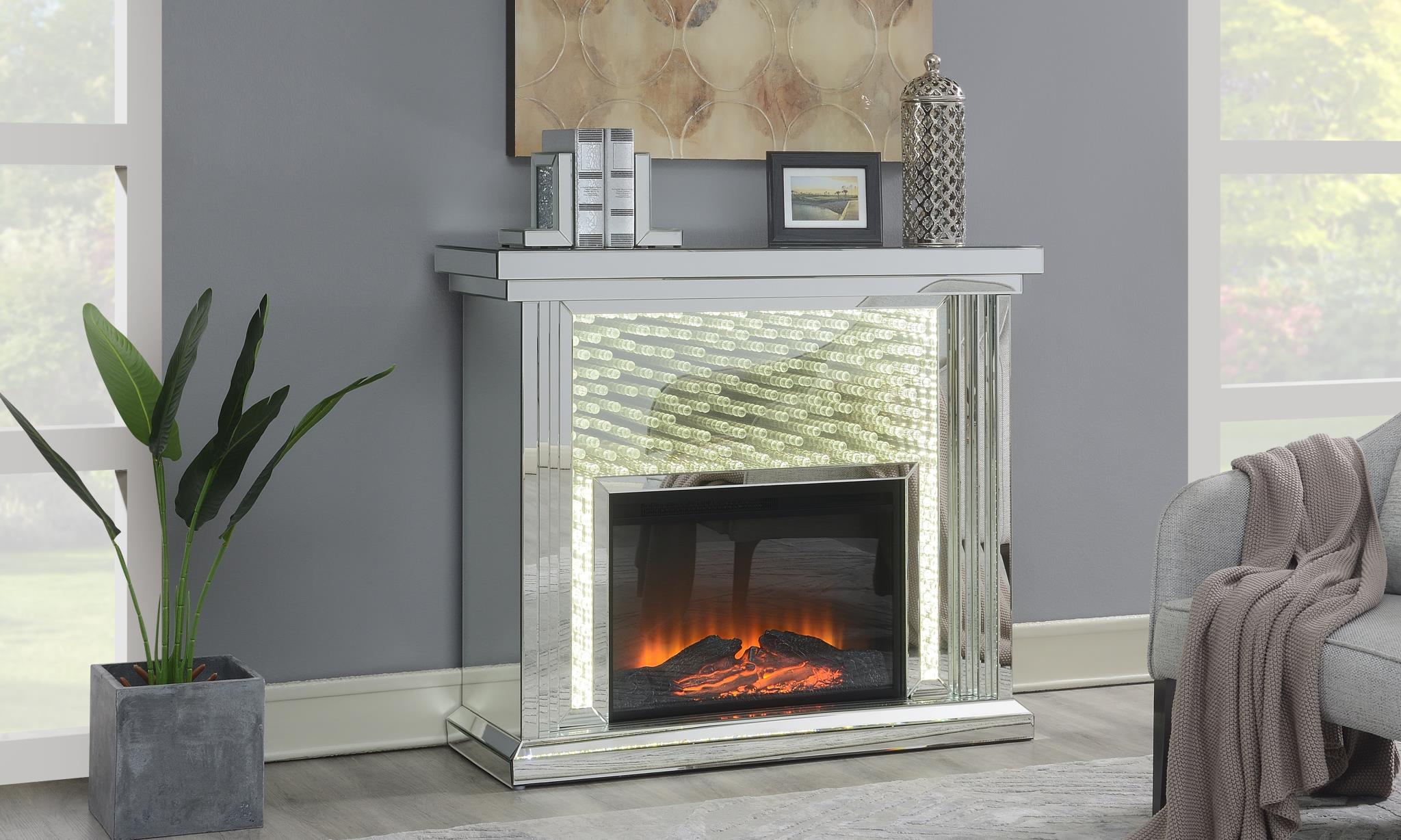 Glamour LED Fireplace with Floating Effect – G-265-F
